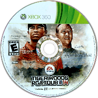 Tiger Woods PGA Tour 14 PAL Xbox 360 PAL box art